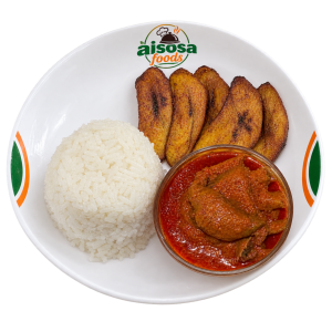 White Rice & Stew